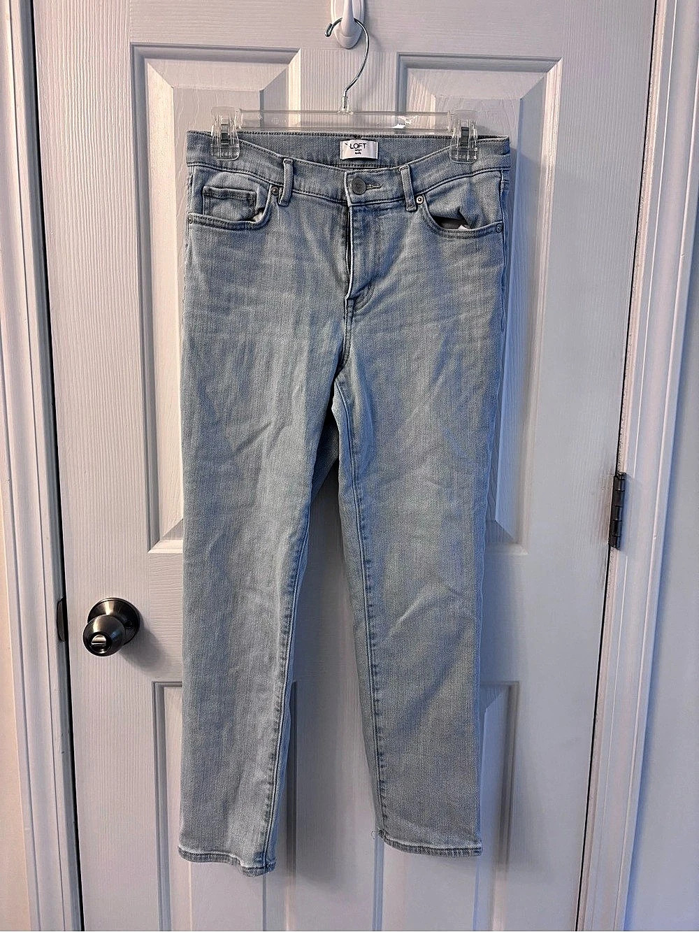 LOFT Petite Women's Boyfriend Jeans Size 4 Blue